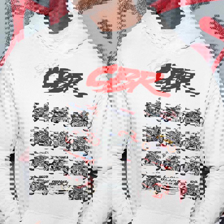 Cbr、オートバイ、バイク、バイカー、スポーツバイクの進化。 パーカー 面白い贈り物