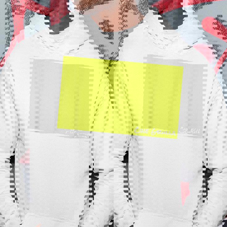 Cine Grulla Yellowistavision パーカー 面白い贈り物