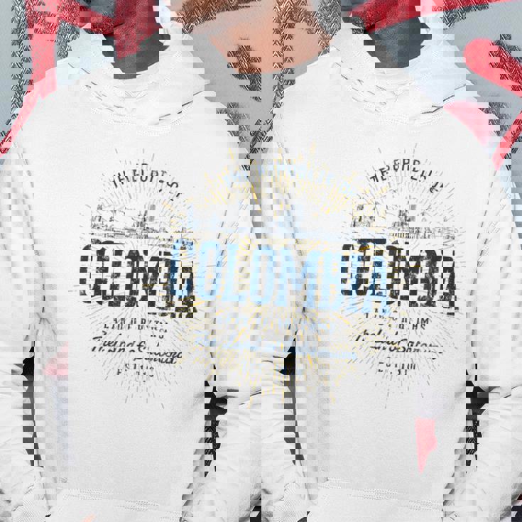 Colombia レトロなスタイルのヴィンテージコロンビア パーカー 面白い贈り物