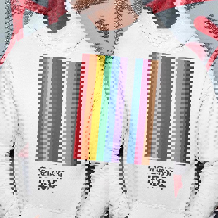 Colors Of Love Lgbt Flag Pride Month トランスジェンダー レインボーtシャツ パーカー 面白い贈り物