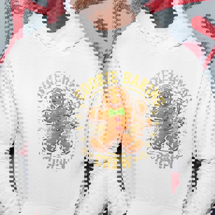 Cookie Baking Crew ジンジャーブレッドマン おもしろクリスマスベーキング 長袖tシャツ パーカー 面白い贈り物
