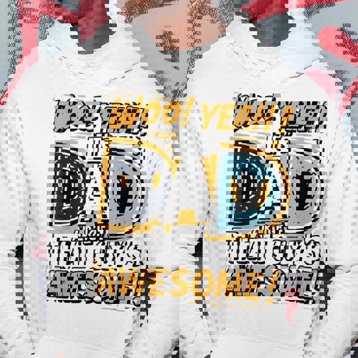 Dad Alright That Guys Awesome 父の日 パーカー 面白い贈り物