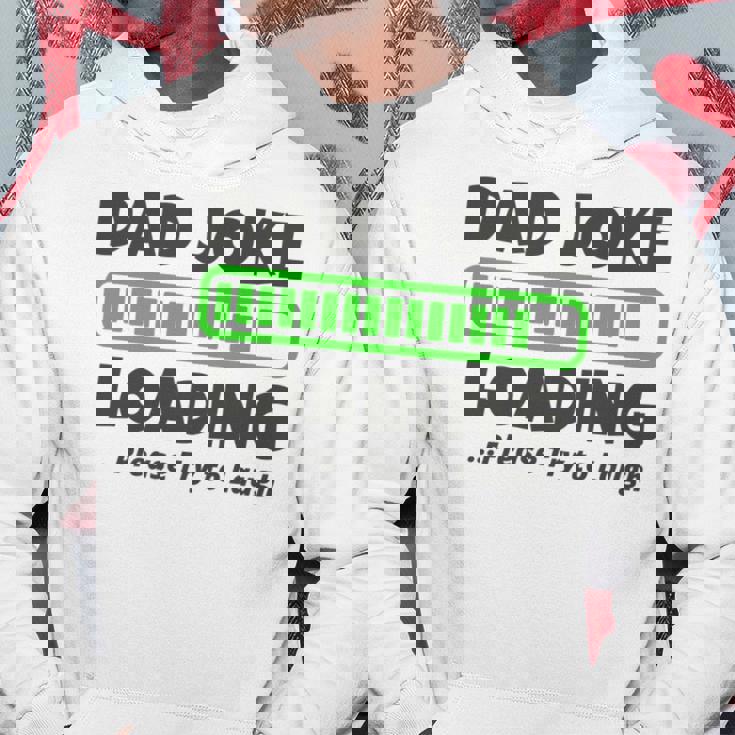 Dad Joke Loading Please Try To Laugh 面白い父の日 長袖tシャツ パーカー 面白い贈り物