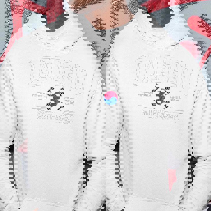 Daeguouth Korea 長袖tシャツ パーカー 面白い贈り物