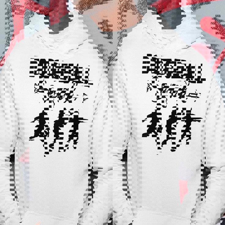 Dodgballquad Dodge Ball Game パーカー 面白い贈り物