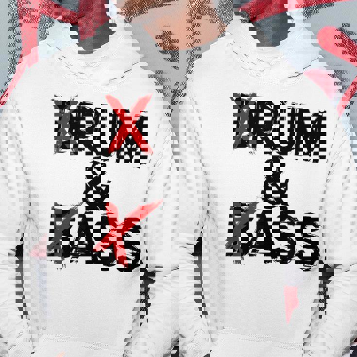 Drum And Bass Rum & Ass パーカー 面白い贈り物