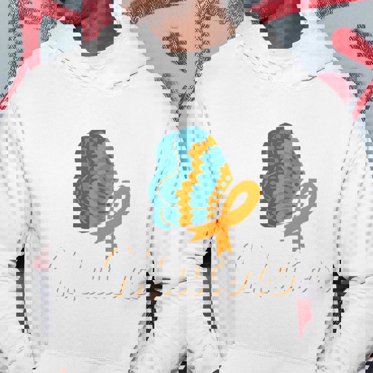 Early Detection Matters Ribbon Appendix Cancer Awareness 長袖tシャツ パーカー 面白い贈り物