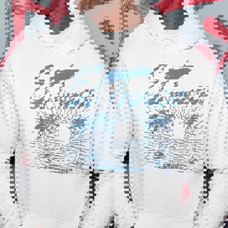 El Tunco エルサルバドル ヴィンテージ アンティーク調 ヤシの木 サーフ パーカー 面白い贈り物