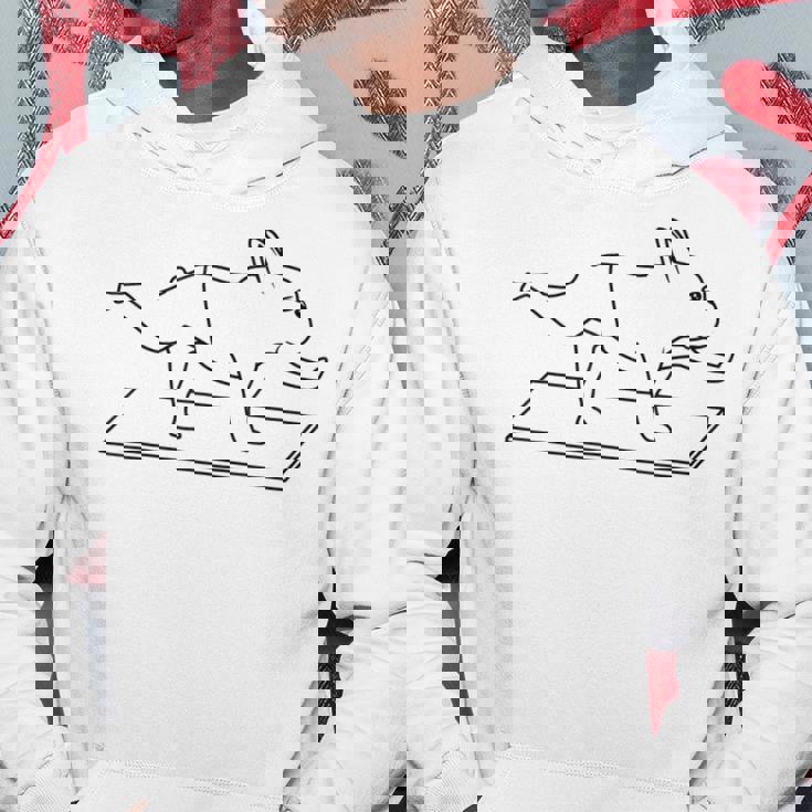 French Bulldog Frenchie Yoga フレンチブルドッグヨガ パーカー 面白い贈り物