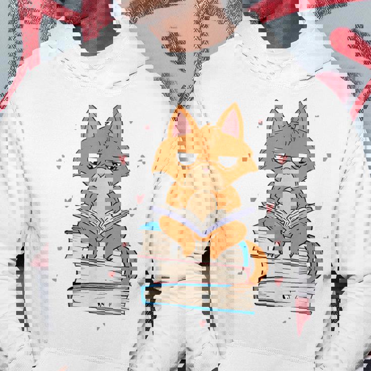 Cat & Amp Amp Book Lover シャツ 猫と本の愛好家 パーカー 面白い贈り物