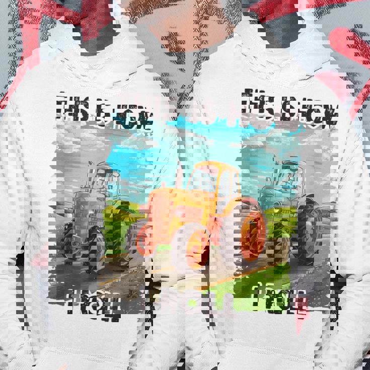 Farming Farmers This Is How I Roll トラクター パーカー 面白い贈り物