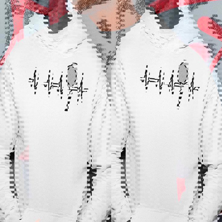 Heartbeat Ecg テニスラック メンズ レディース キッズ パーカー 面白い贈り物