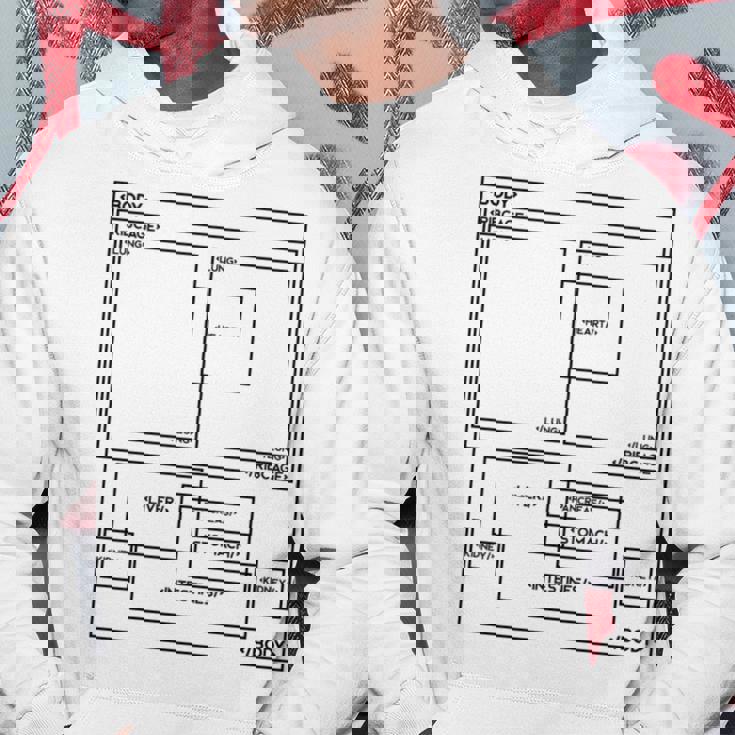 Html ボディ Css、Javscript おもしろボディパーツ プログラミング ウェブ 長袖tシャツ パーカー 面白い贈り物