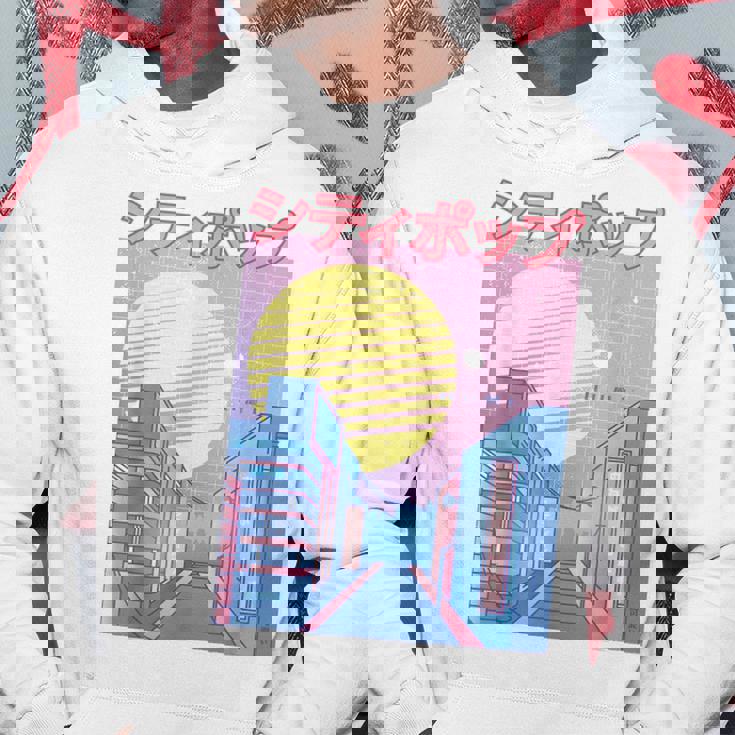 Japan City Pop カワイイ 80年代 日本アニメ 音楽 美学 パーカー 面白い贈り物