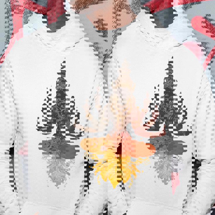 Lele ヒンドゥー教の神 ヴィシュヌ・ガネーシャ・シヴァモチーフ パーカー 面白い贈り物