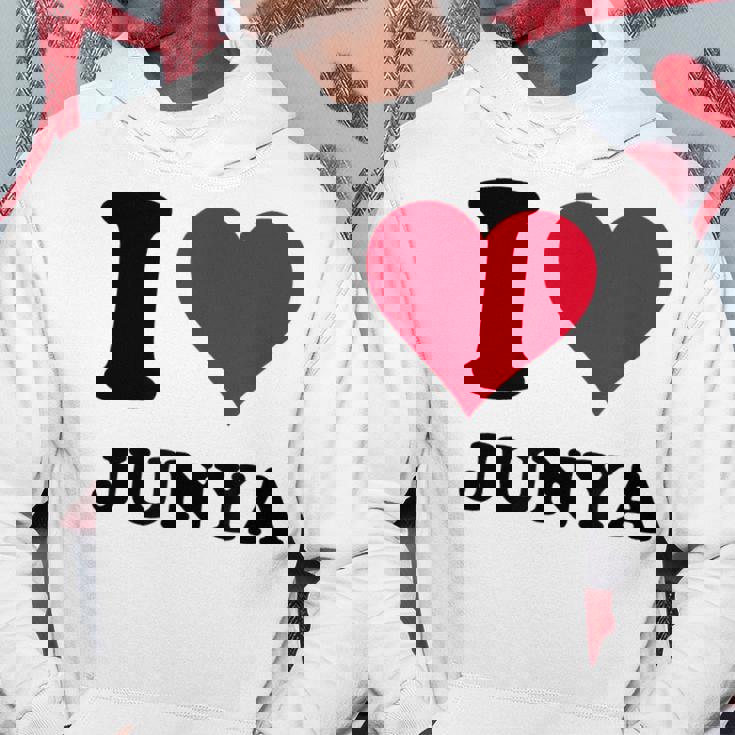 I Love Junya パーカー 面白い贈り物