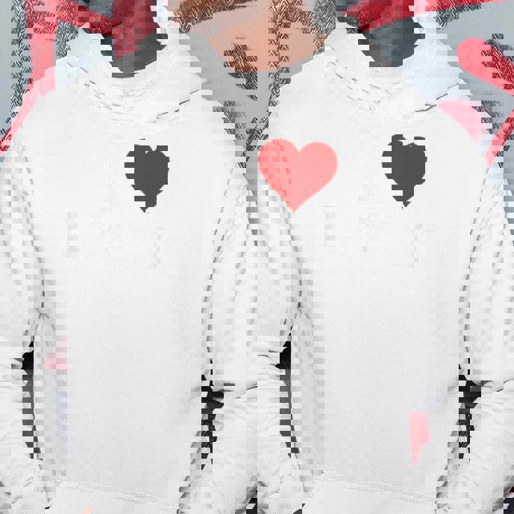 I Love Latinas シャツバックプリント パーカー 面白い贈り物