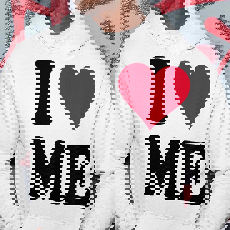 I Love Me パーカー 面白い贈り物