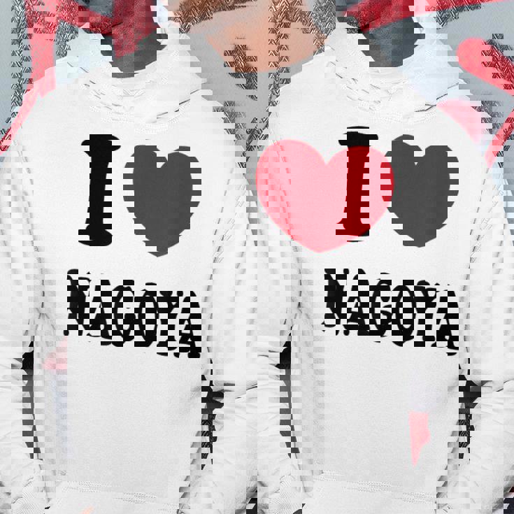 I Love Nagoya 名古屋大好き パーカー 面白い贈り物