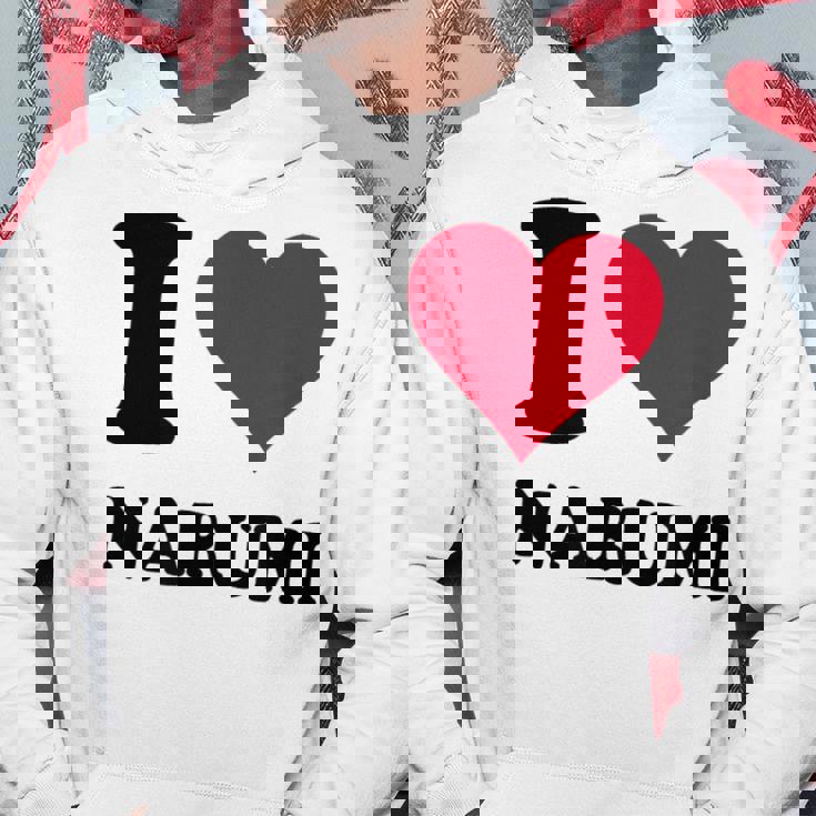 I Love Narumi パーカー 面白い贈り物