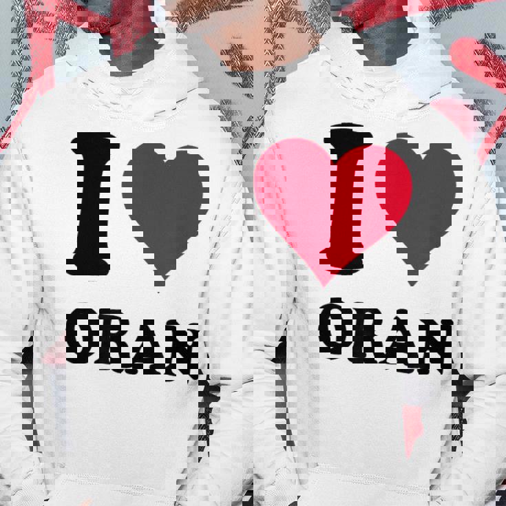 I Love Oran パーカー 面白い贈り物