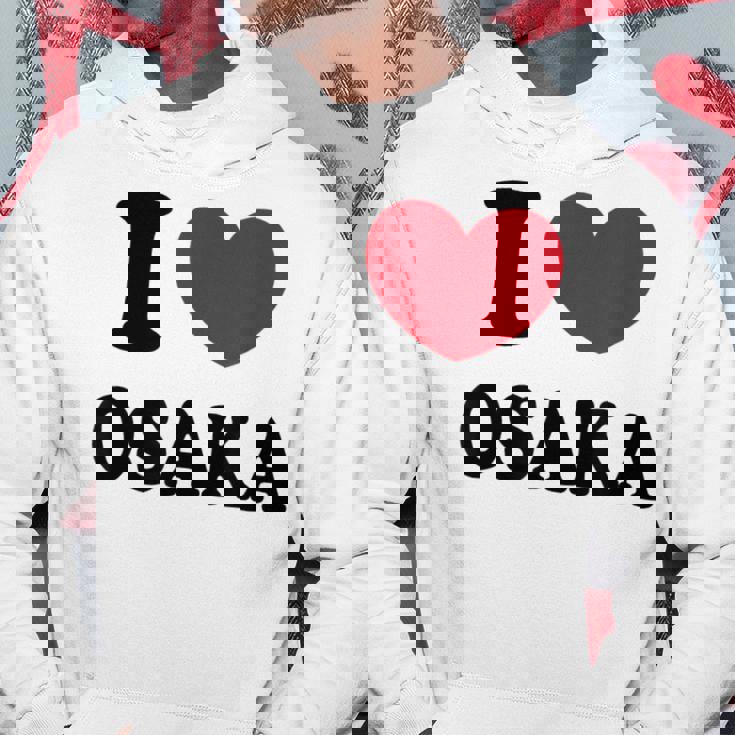 I Love Osaka アイラブ大阪 パーカー 面白い贈り物