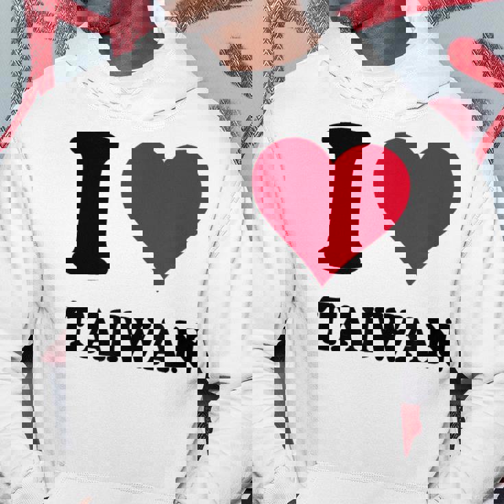 I Love Taiwan パーカー 面白い贈り物