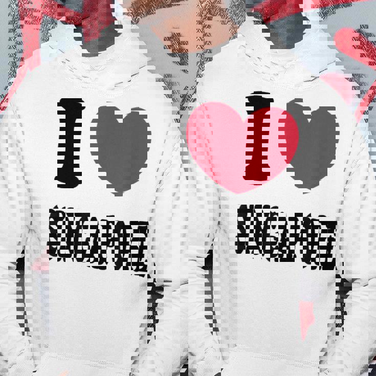 I Loveingapore シンガポールが大好き パーカー 面白い贈り物