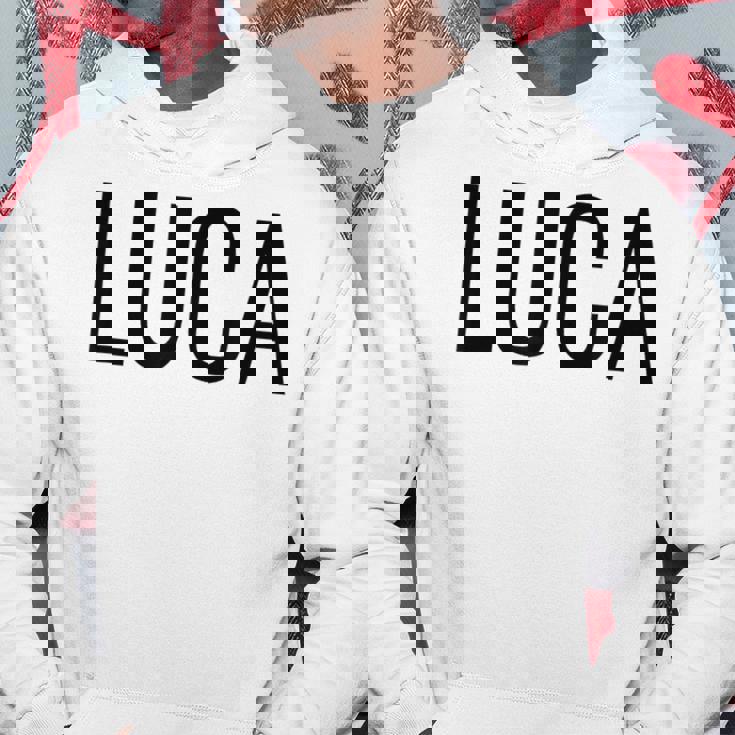 Luca パーカー 面白い贈り物