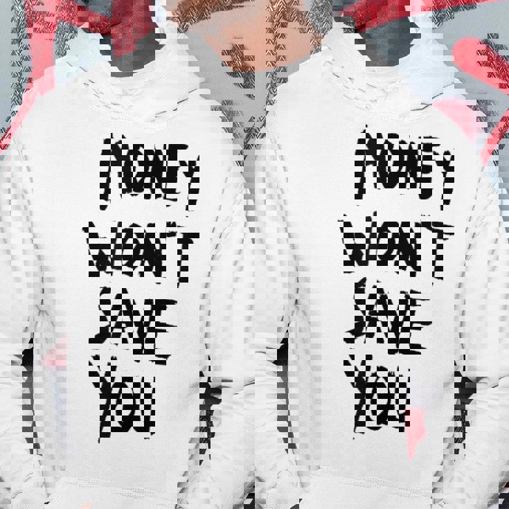 Money Will Notave You マネー 携帯電話ケース パーカー 面白い贈り物