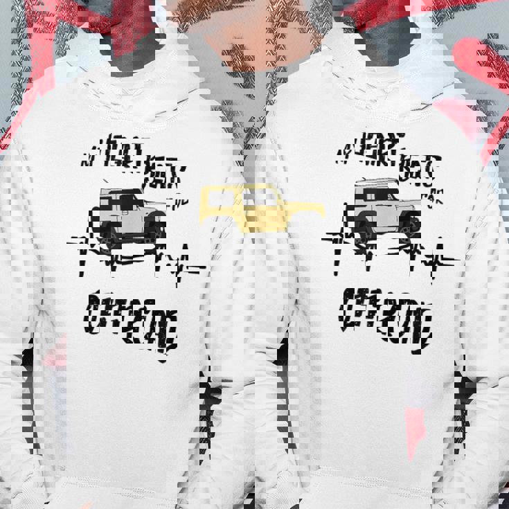 My Heart Beats For オフロード 4X4 Jb74 Gj 4Wd ファンアイボリー パーカー 面白い贈り物