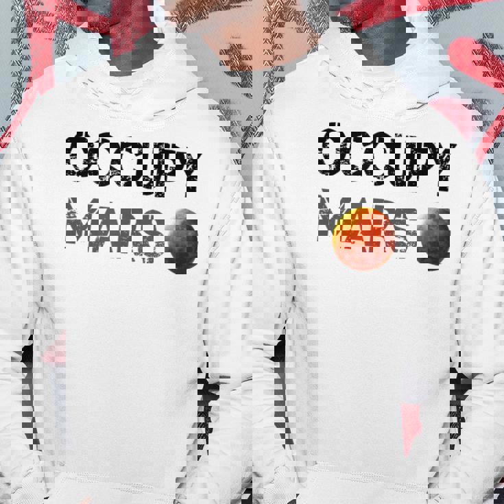 Occupy Mars 公式スペース Nasa 火星ミッション パーカー 面白い贈り物