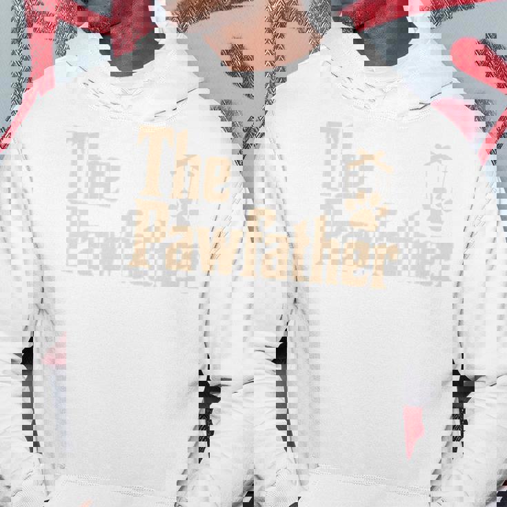 The Pawfather ファニーペット愛好家 ノベルティ 父の日 長袖tシャツ パーカー 面白い贈り物