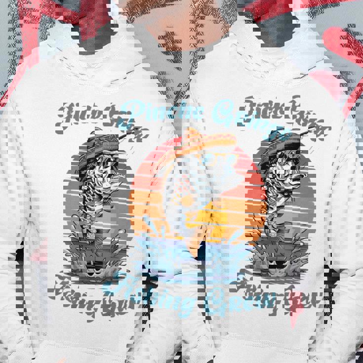 Pinche Gringo フィッシングクルー背面 メンズ、レディース向けアウトフィット パーカー 面白い贈り物