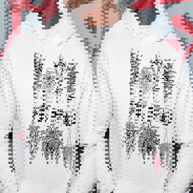 Pot Head 観葉植物 庭師 面白い 観葉植物 パーカー 面白い贈り物