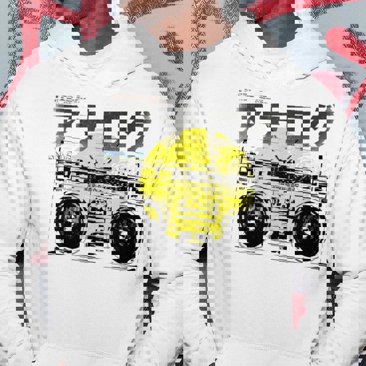 Retro 80S 日本製ヴェイパーウェーブ ヒップホップ ラップ アナログブームボックス パーカー 面白い贈り物