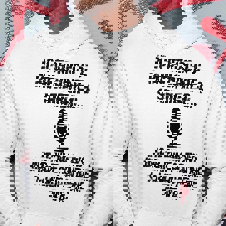 Sanremo 2025 Expression シャツ パーカー 面白い贈り物