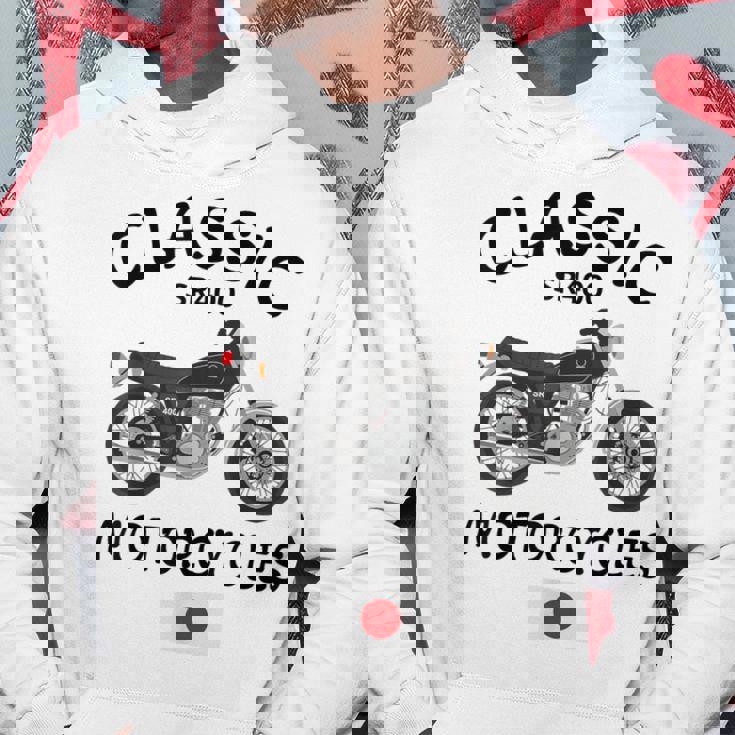 Sr400 ブラックスポーク クラシックバイク モーターサイクリスト オートバイ パーカー 面白い贈り物