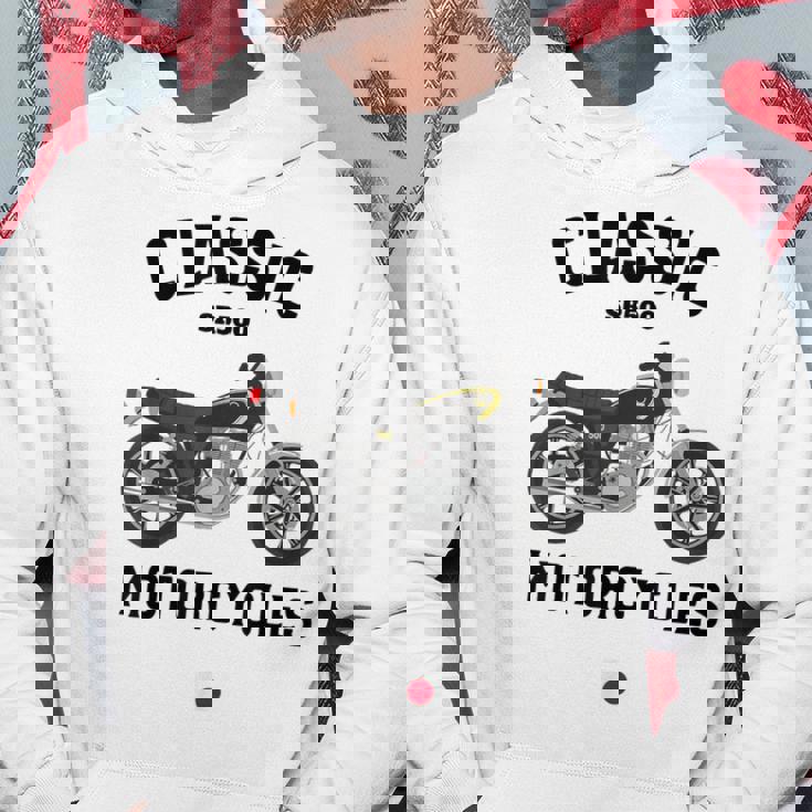 Sr500 ブラック クラシックバイク モーターサイクリスト オートバイ パーカー 面白い贈り物