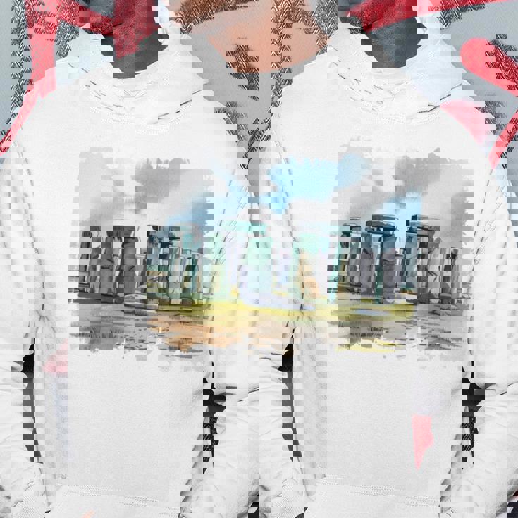 Stonehenge イギリス土産 ストーンヘンジ。 長袖tシャツ パーカー 面白い贈り物