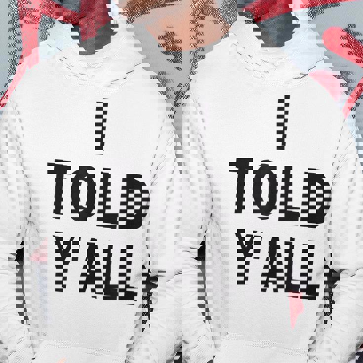 I Told Ya Y'all Told Youoarcasm テニスエディション クールズ パーカー 面白い贈り物