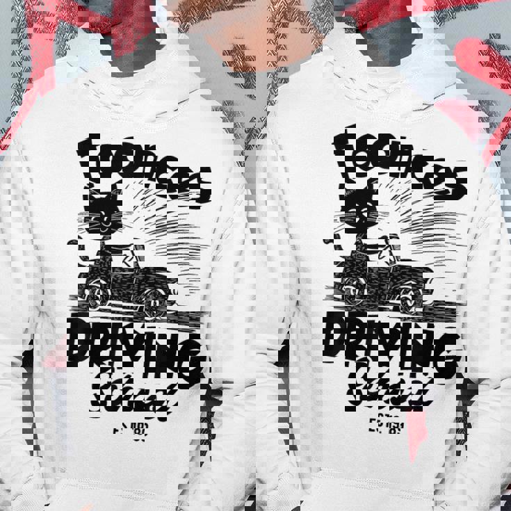 Toonces 自動車教習所 エスト 伝説の運転 猫 面白い パーカー 面白い贈り物