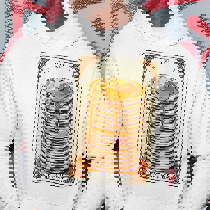 The Tower タロットカード パンケーキタワー 面白いパンケーキ パーカー 面白い贈り物