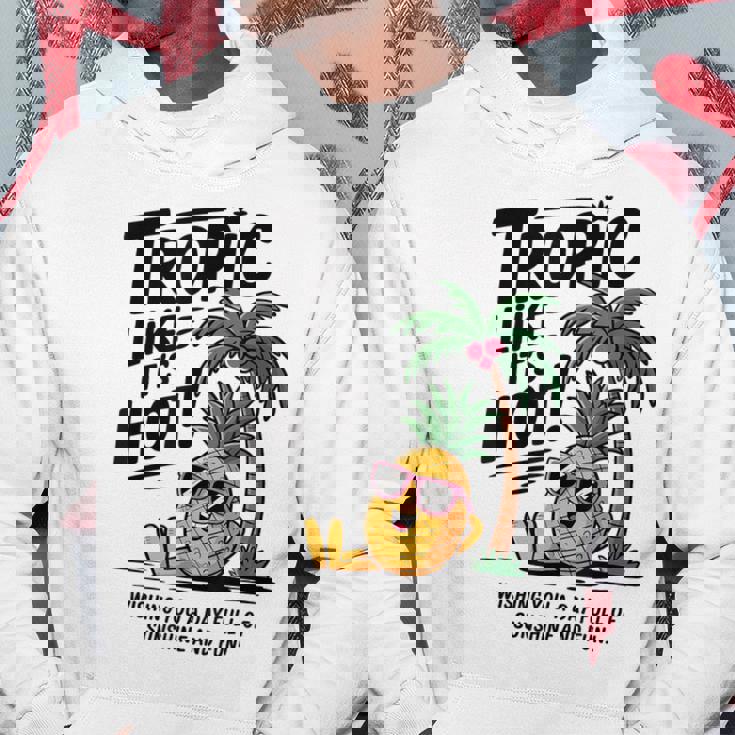 Tropic Like It's Hot パイナップル サマーサングラス ビーチ パーカー 面白い贈り物