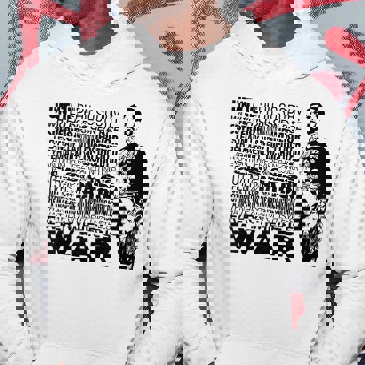 Until The Philosophy ハイレ・セラシエ 戦争 スピーチ レゲエ ラスタ 哲学が変わるまで パーカー 面白い贈り物