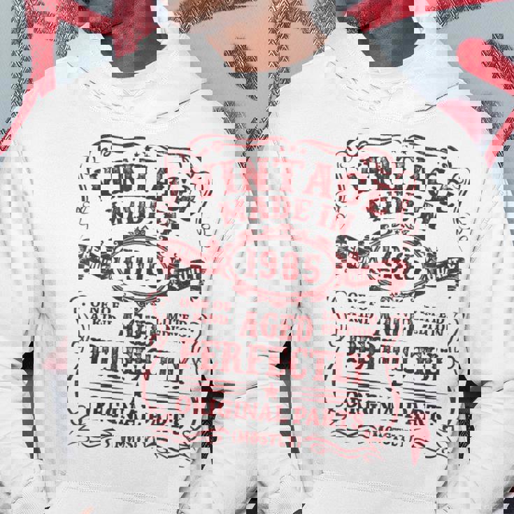 Vintage Made In 1985 The Man Myth Legend 39 Year Old パーカー 面白い贈り物