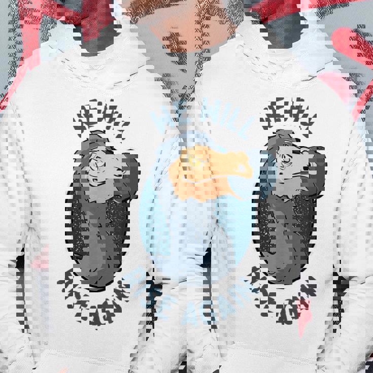 We Will Rise Again 絶滅した飛べないドードー パーカー 面白い贈り物