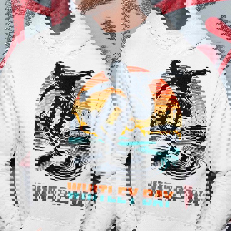 Whitley Baykateboardingグランジ パーカー 面白い贈り物