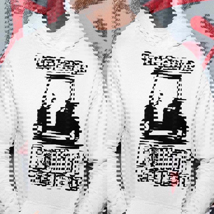 Theyee Me Rollin' They Hatin' & Golf Cart パーカー 面白い贈り物