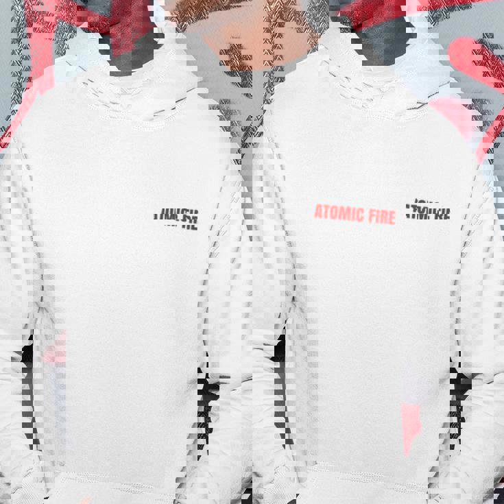 「Cleanse Them In Atomic Fire」核ガンジーミームの引用 長袖tシャツ パーカー 面白い贈り物